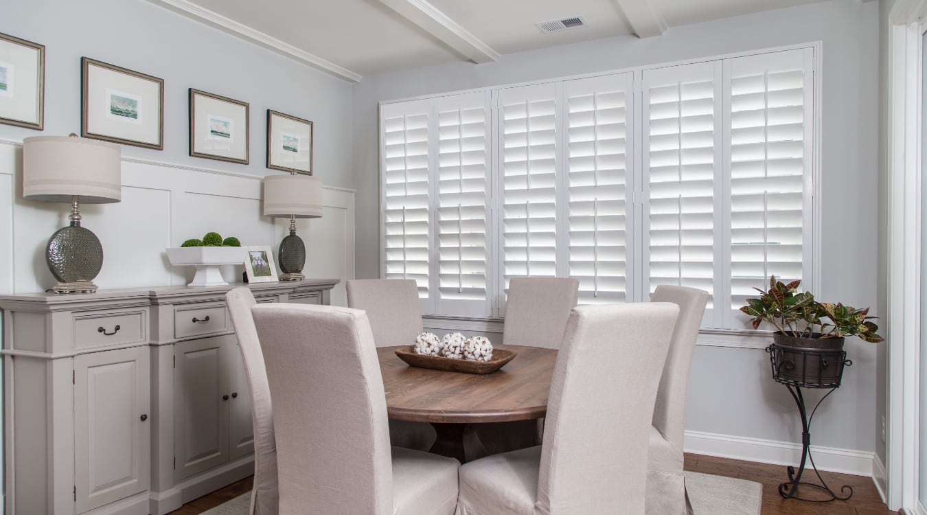 shutters in Philadelphia living room